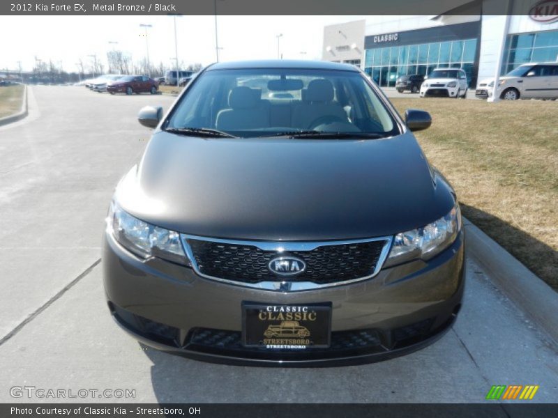 Metal Bronze / Black 2012 Kia Forte EX