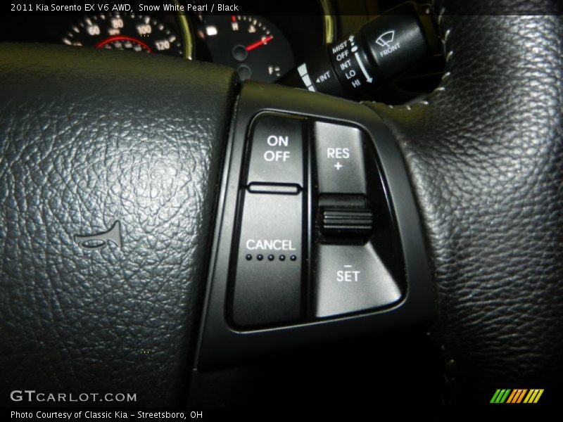 Snow White Pearl / Black 2011 Kia Sorento EX V6 AWD