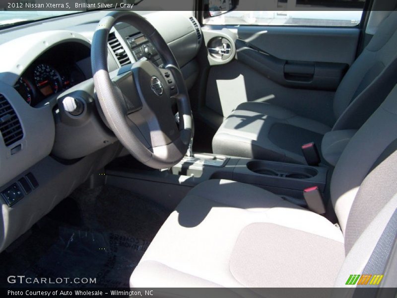 Brilliant Silver / Gray 2012 Nissan Xterra S