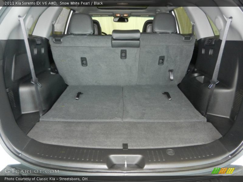 Snow White Pearl / Black 2011 Kia Sorento EX V6 AWD