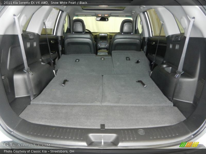 Snow White Pearl / Black 2011 Kia Sorento EX V6 AWD