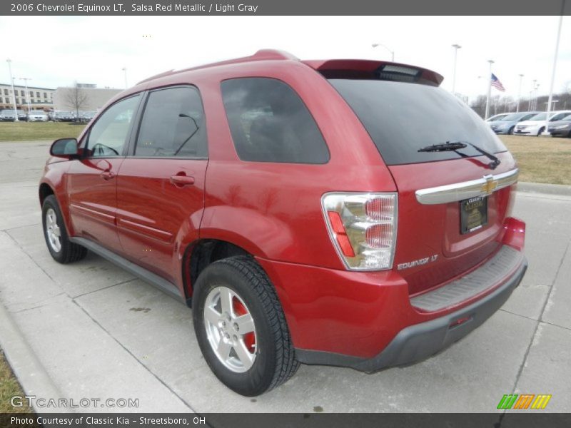 Salsa Red Metallic / Light Gray 2006 Chevrolet Equinox LT