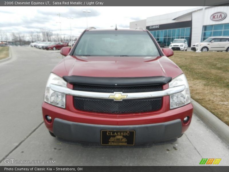 Salsa Red Metallic / Light Gray 2006 Chevrolet Equinox LT
