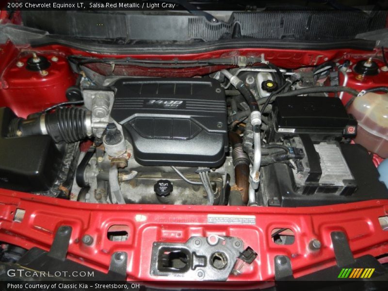 Salsa Red Metallic / Light Gray 2006 Chevrolet Equinox LT
