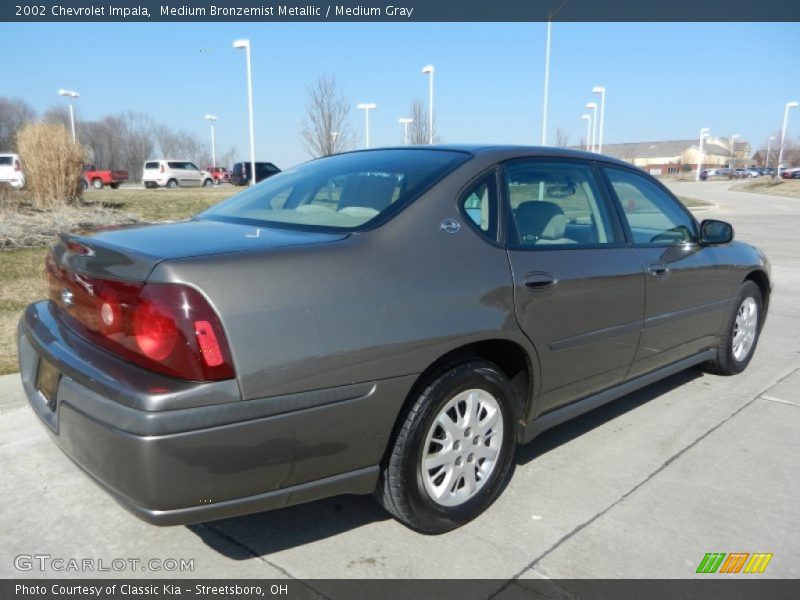  2002 Impala  Medium Bronzemist Metallic