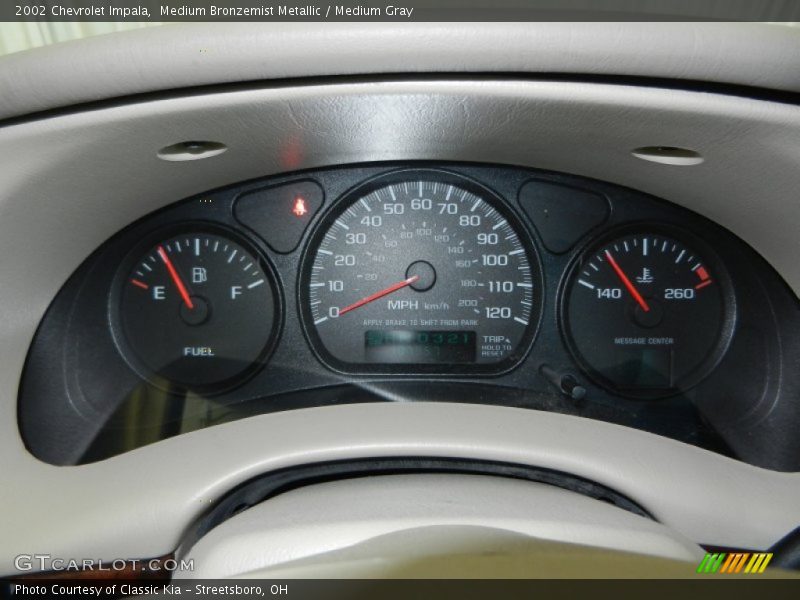  2002 Impala   Gauges