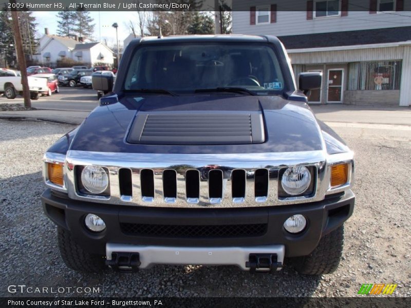 All-Terrain Blue / Light Cashmere/Ebony 2009 Hummer H3