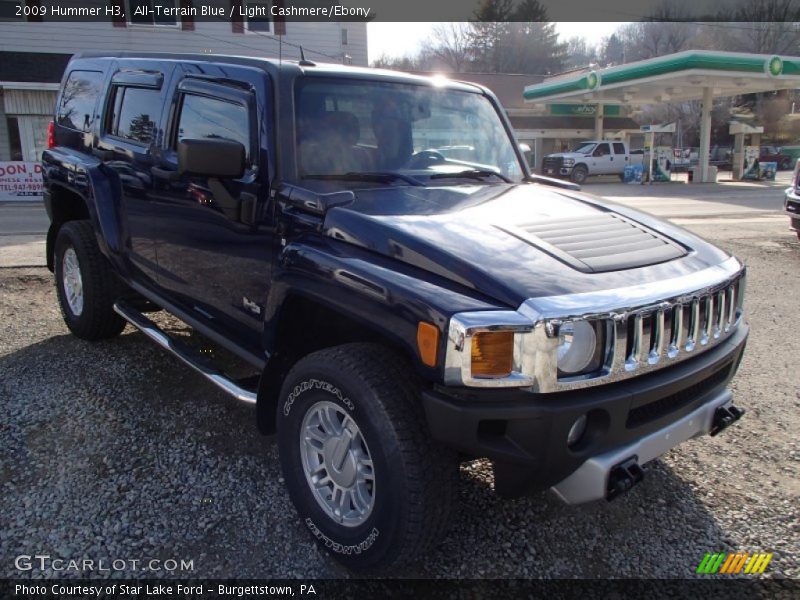 All-Terrain Blue / Light Cashmere/Ebony 2009 Hummer H3