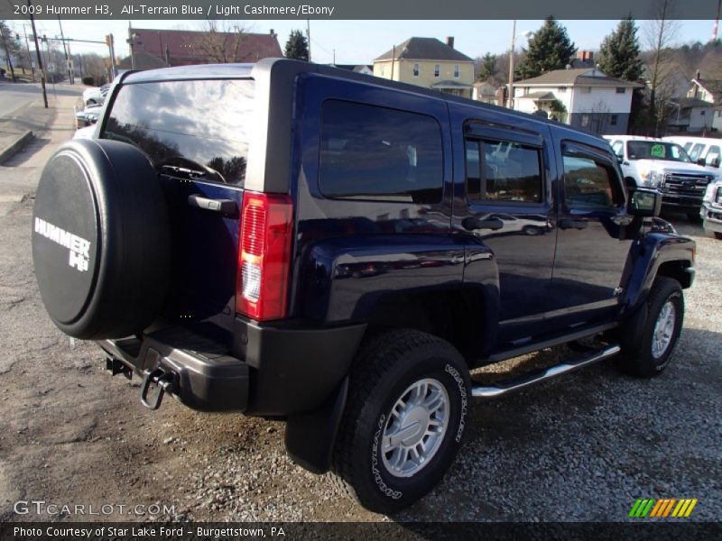 All-Terrain Blue / Light Cashmere/Ebony 2009 Hummer H3