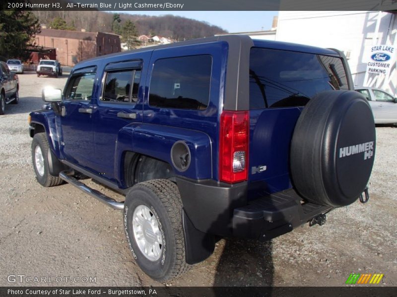 All-Terrain Blue / Light Cashmere/Ebony 2009 Hummer H3