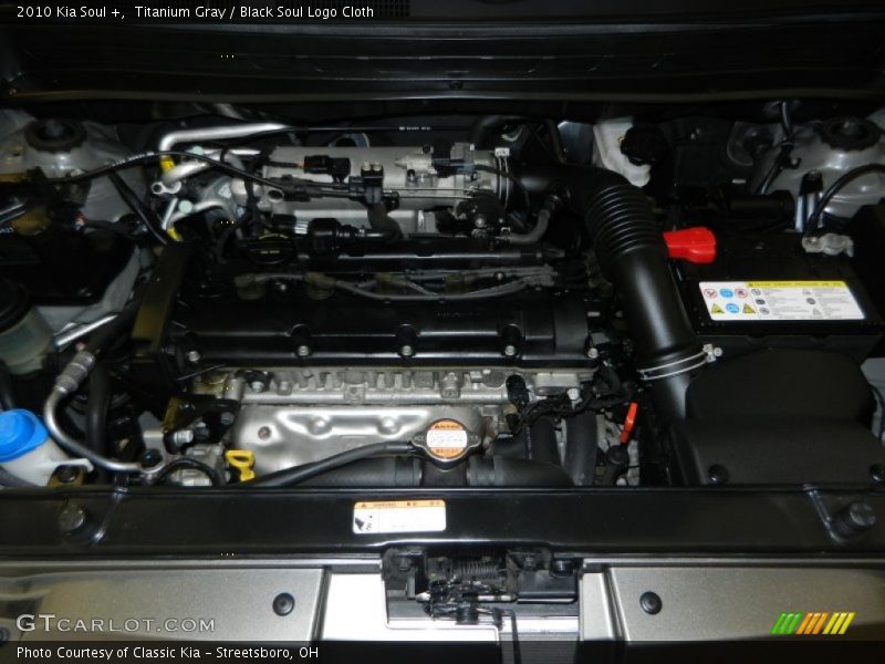 Titanium Gray / Black Soul Logo Cloth 2010 Kia Soul +
