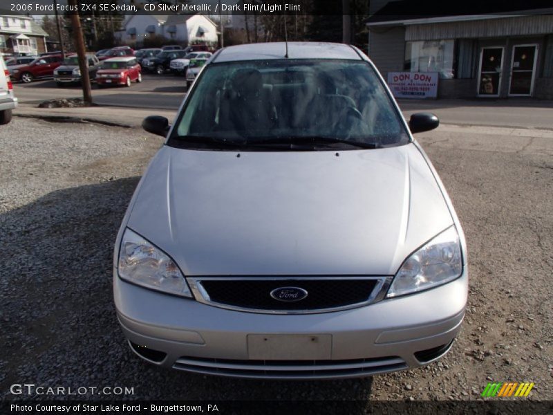 CD Silver Metallic / Dark Flint/Light Flint 2006 Ford Focus ZX4 SE Sedan