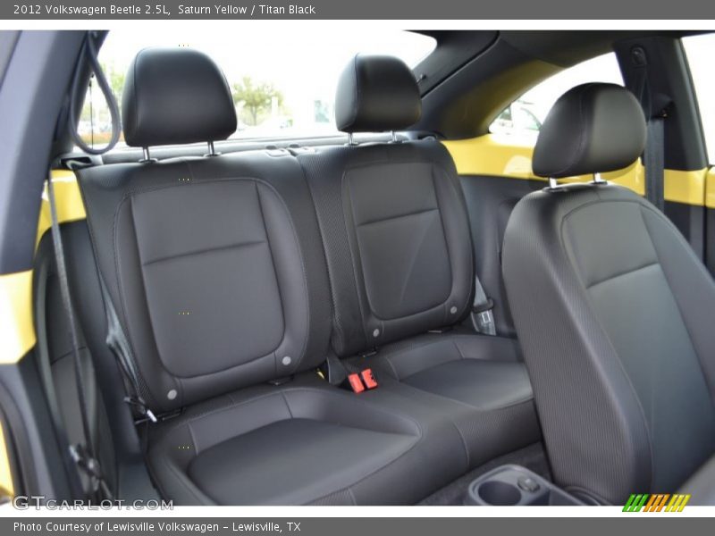 Saturn Yellow / Titan Black 2012 Volkswagen Beetle 2.5L