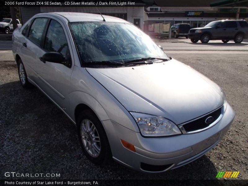 CD Silver Metallic / Dark Flint/Light Flint 2006 Ford Focus ZX4 SE Sedan