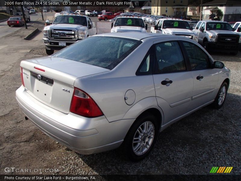 CD Silver Metallic / Dark Flint/Light Flint 2006 Ford Focus ZX4 SE Sedan