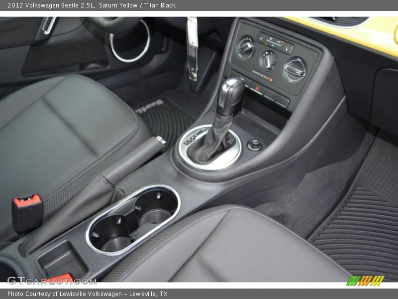 Saturn Yellow / Titan Black 2012 Volkswagen Beetle 2.5L