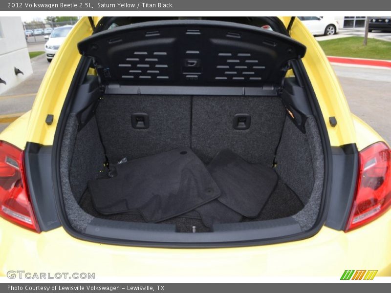 Saturn Yellow / Titan Black 2012 Volkswagen Beetle 2.5L