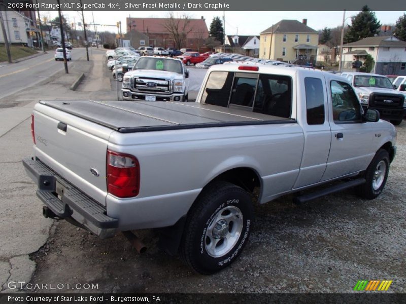 Silver Frost Metallic / Dark Graphite 2003 Ford Ranger XLT SuperCab 4x4