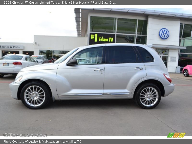 Bright Silver Metallic / Pastel Slate Gray 2008 Chrysler PT Cruiser Limited Turbo