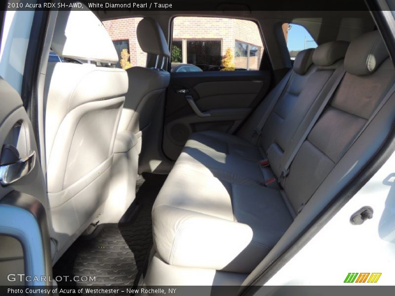 White Diamond Pearl / Taupe 2010 Acura RDX SH-AWD