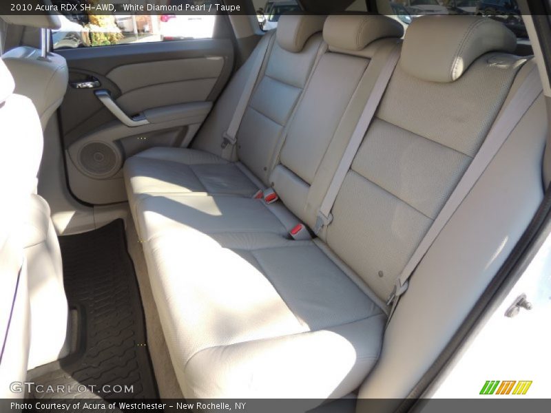 White Diamond Pearl / Taupe 2010 Acura RDX SH-AWD