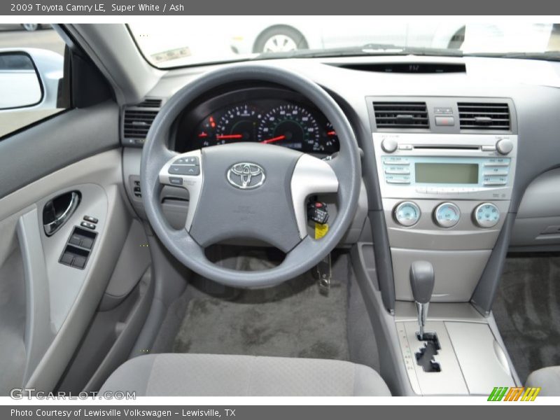 Super White / Ash 2009 Toyota Camry LE
