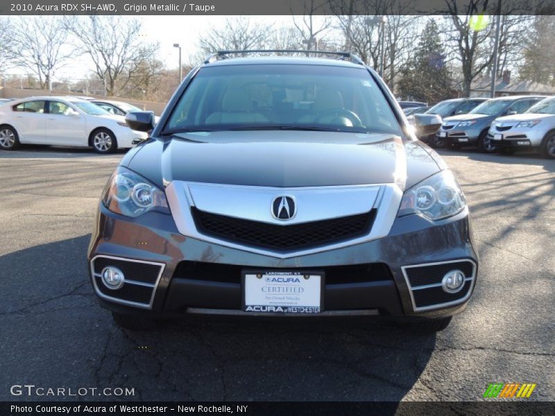 Grigio Metallic / Taupe 2010 Acura RDX SH-AWD