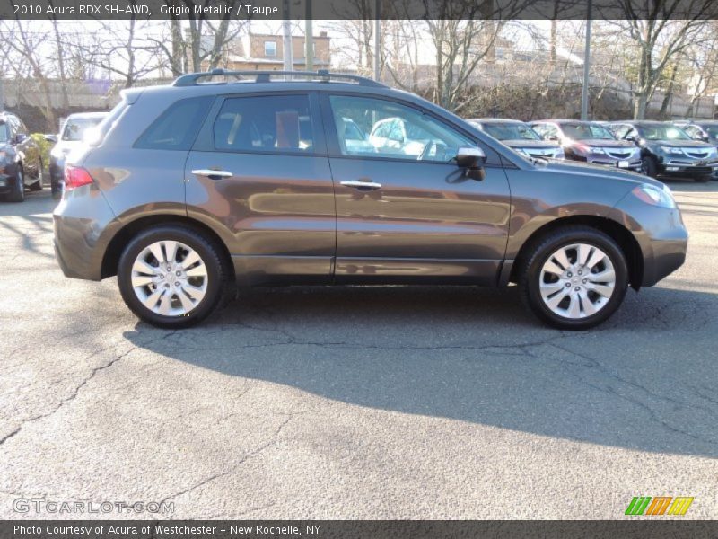 Grigio Metallic / Taupe 2010 Acura RDX SH-AWD