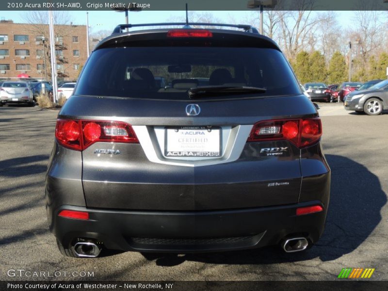 Grigio Metallic / Taupe 2010 Acura RDX SH-AWD