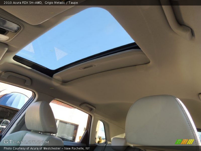 Grigio Metallic / Taupe 2010 Acura RDX SH-AWD