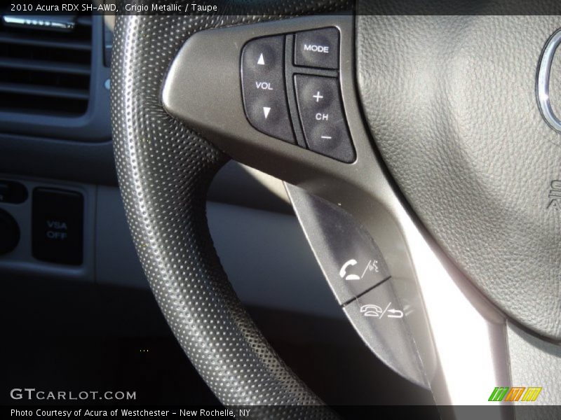 Grigio Metallic / Taupe 2010 Acura RDX SH-AWD