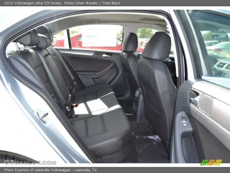 Reflex Silver Metallic / Titan Black 2013 Volkswagen Jetta TDI Sedan