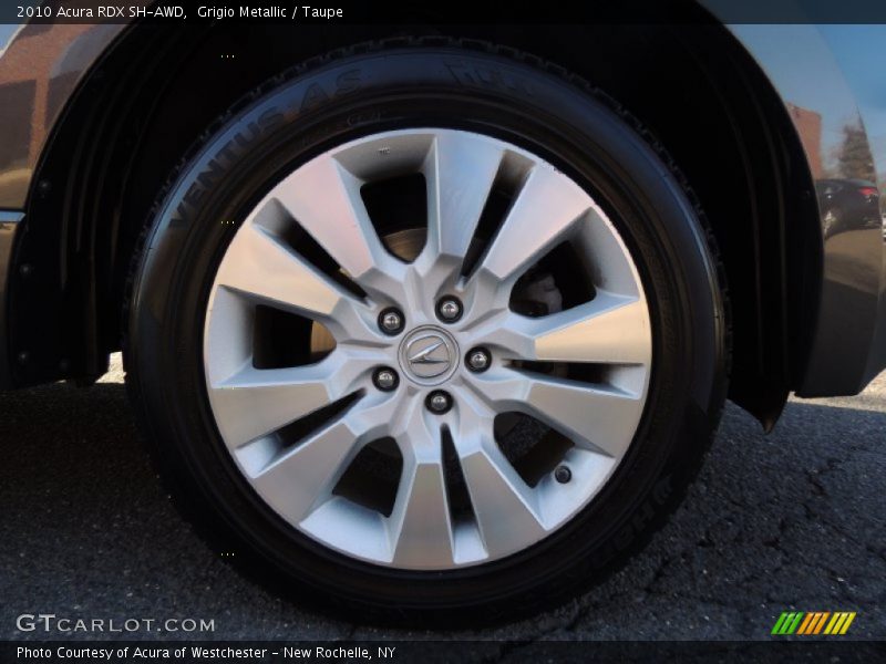 Grigio Metallic / Taupe 2010 Acura RDX SH-AWD
