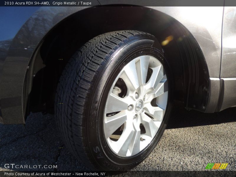 Grigio Metallic / Taupe 2010 Acura RDX SH-AWD