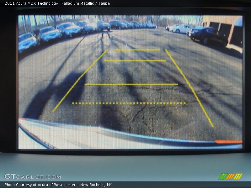 Palladium Metallic / Taupe 2011 Acura MDX Technology