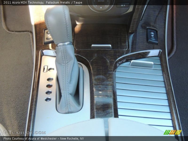Palladium Metallic / Taupe 2011 Acura MDX Technology