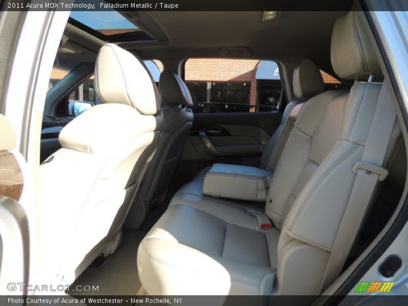 Palladium Metallic / Taupe 2011 Acura MDX Technology