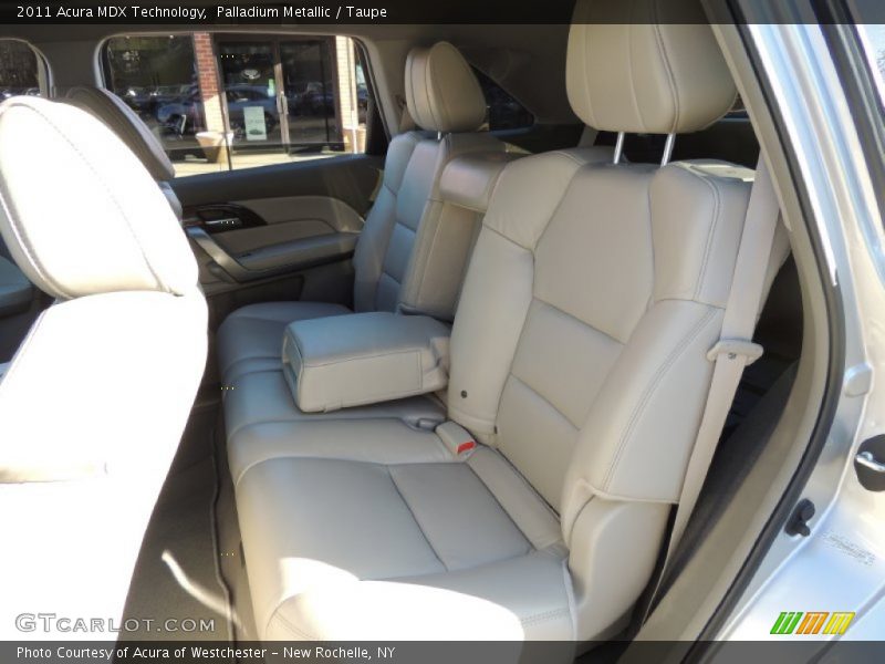 Palladium Metallic / Taupe 2011 Acura MDX Technology