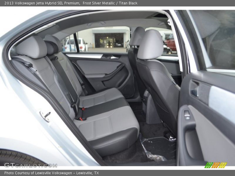 Frost Silver Metallic / Titan Black 2013 Volkswagen Jetta Hybrid SEL Premium