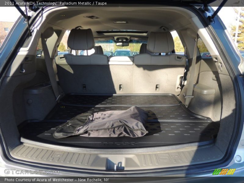 Palladium Metallic / Taupe 2011 Acura MDX Technology