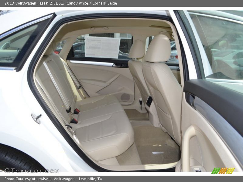 Candy White / Cornsilk Beige 2013 Volkswagen Passat 2.5L SE