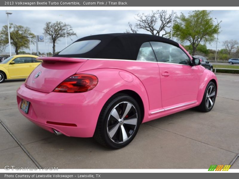  2013 Beetle Turbo Convertible Custom Pink