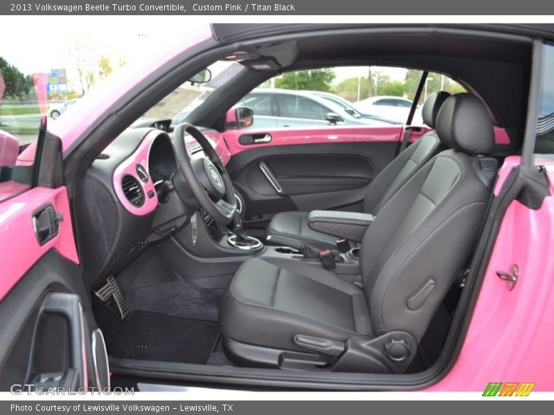  2013 Beetle Turbo Convertible Titan Black Interior