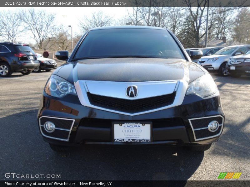 Crystal Black Pearl / Ebony 2011 Acura RDX Technology SH-AWD