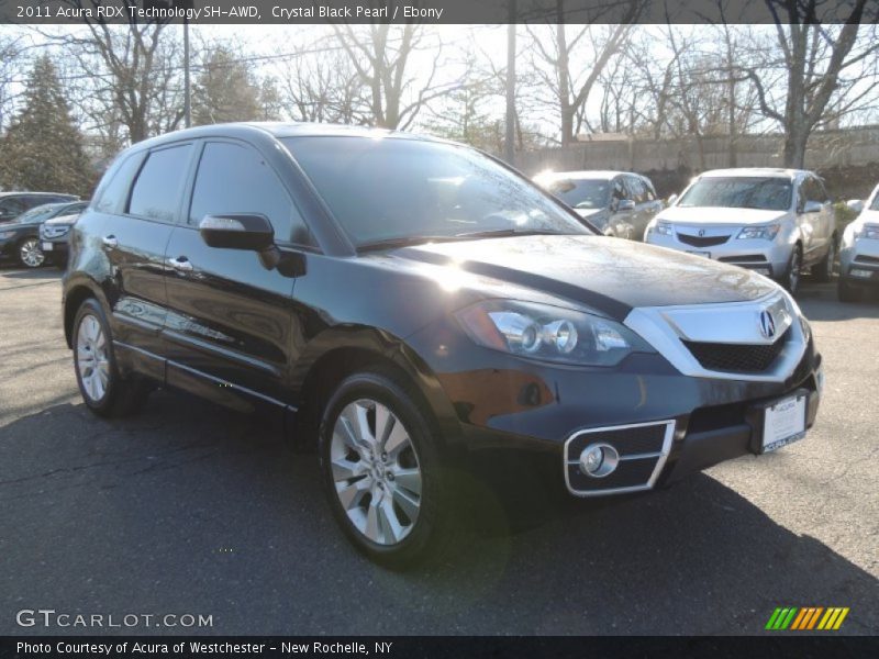 Crystal Black Pearl / Ebony 2011 Acura RDX Technology SH-AWD