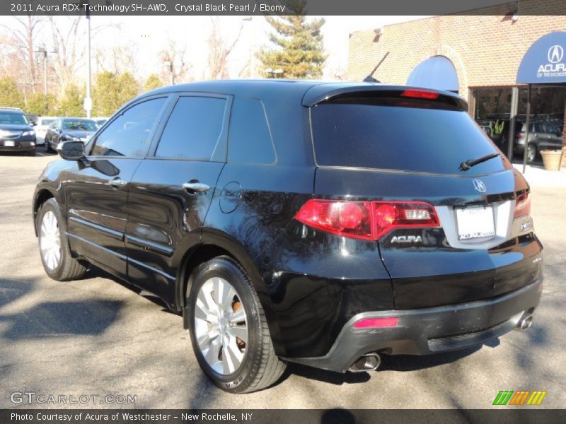 Crystal Black Pearl / Ebony 2011 Acura RDX Technology SH-AWD