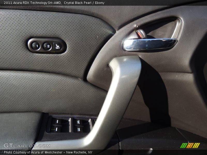 Crystal Black Pearl / Ebony 2011 Acura RDX Technology SH-AWD