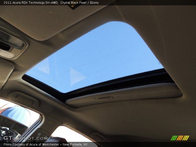 Crystal Black Pearl / Ebony 2011 Acura RDX Technology SH-AWD