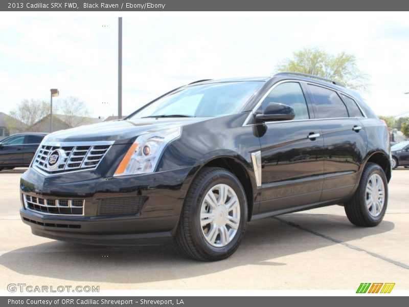 Black Raven / Ebony/Ebony 2013 Cadillac SRX FWD