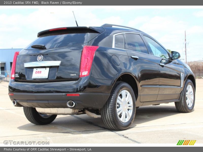 Black Raven / Ebony/Ebony 2013 Cadillac SRX FWD
